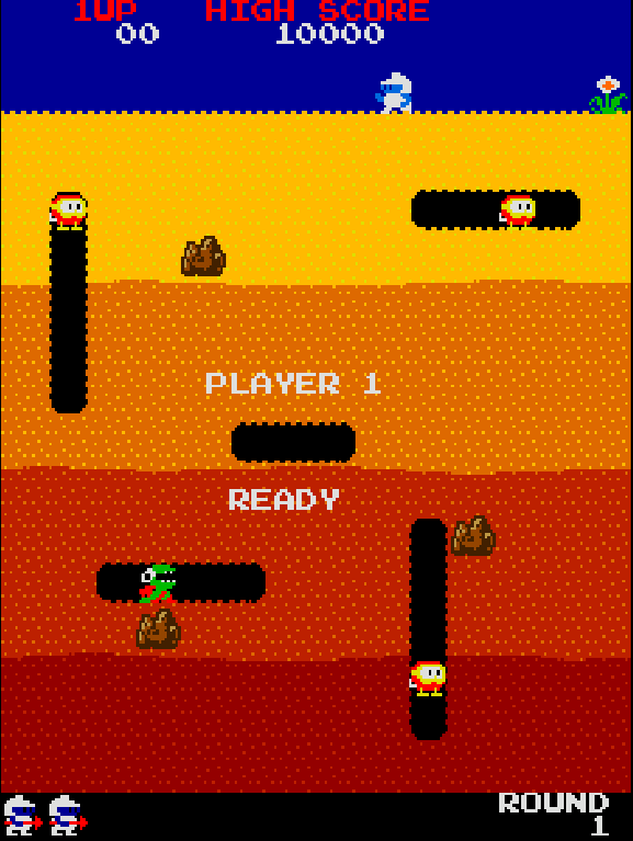 Dig Dug Game